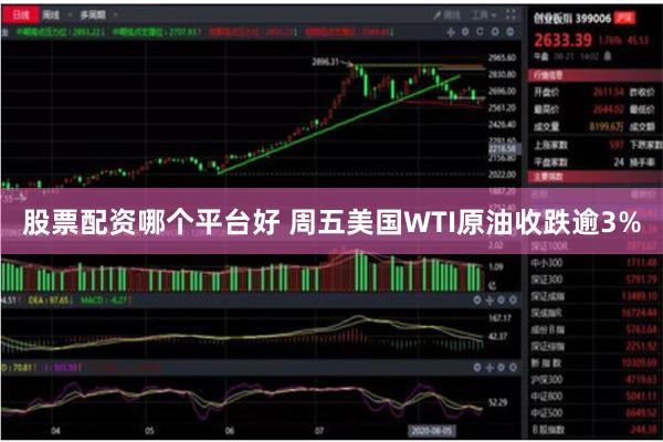 股票配资哪个平台好 周五美国WTI原油收跌逾3%