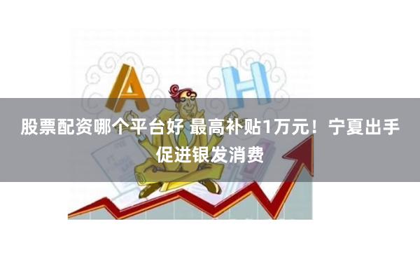 股票配资哪个平台好 最高补贴1万元！宁夏出手促进银发消费
