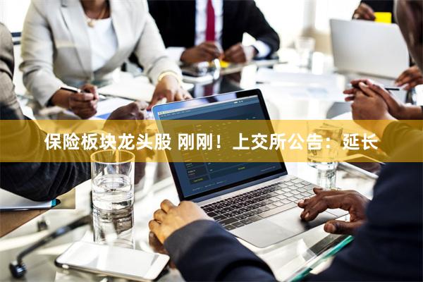 保险板块龙头股 刚刚！上交所公告：延长