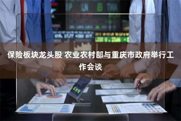 保险板块龙头股 农业农村部与重庆市政府举行工作会谈