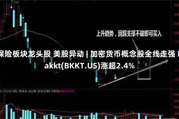 保险板块龙头股 美股异动 | 加密货币概念股全线走强 Bakkt(BKKT.US)涨超2.4%